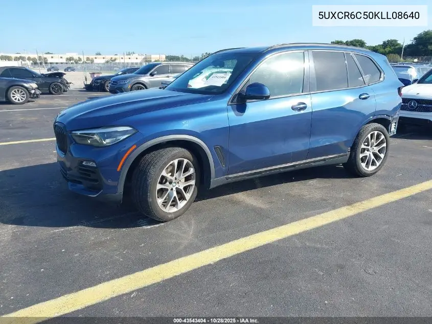 5UXCR6C50KLL08640 2019 BMW X5 xDrive40I