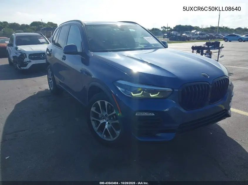 5UXCR6C50KLL08640 2019 BMW X5 xDrive40I