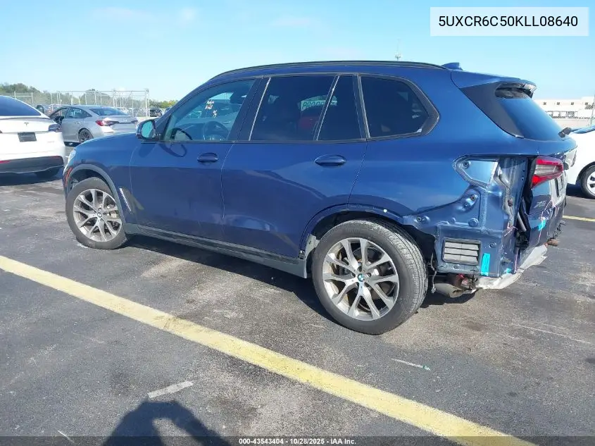 5UXCR6C50KLL08640 2019 BMW X5 xDrive40I