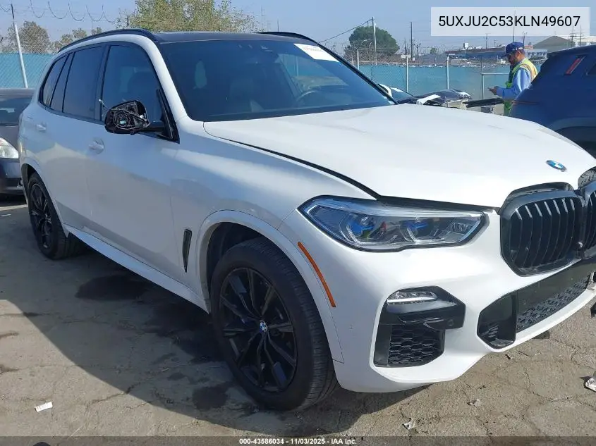 5UXJU2C53KLN49607 2019 BMW X5 xDrive50I