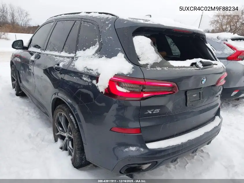 5UXCR4C02M9F88234 2021 BMW X5 Sdrive40I