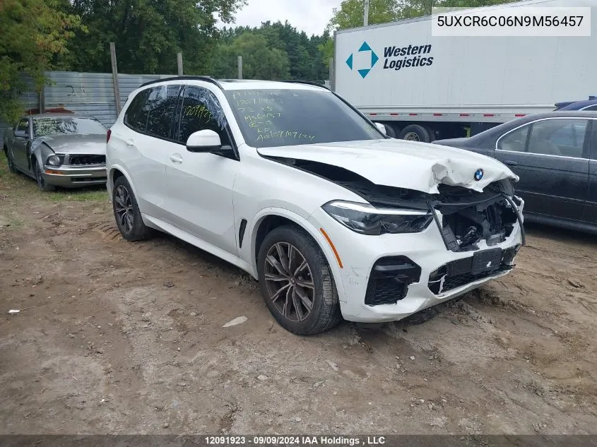 5UXCR6C06N9M56457 2022 BMW X5