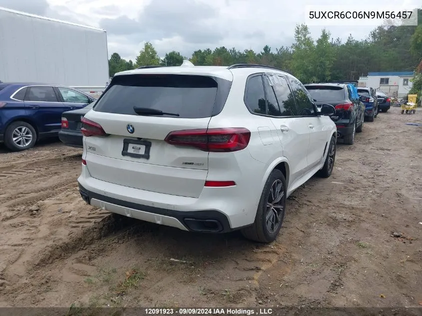 5UXCR6C06N9M56457 2022 BMW X5