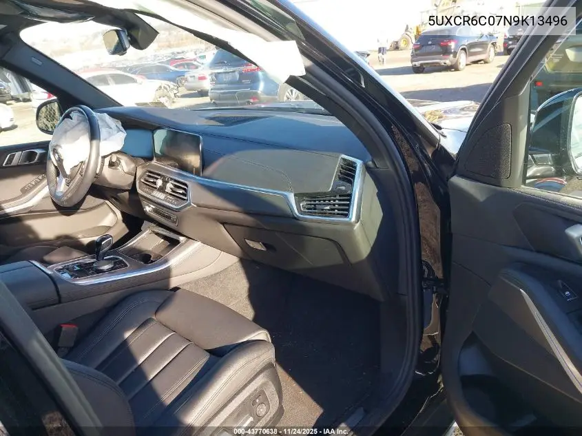 5UXCR6C07N9K13496 2022 BMW X5 xDrive40I