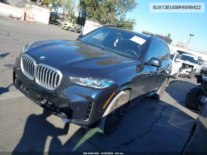 5UX13EU08R9S98422 2024 BMW X5 Sdrive40I