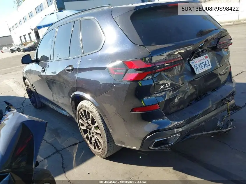 5UX13EU08R9S98422 2024 BMW X5 Sdrive40I