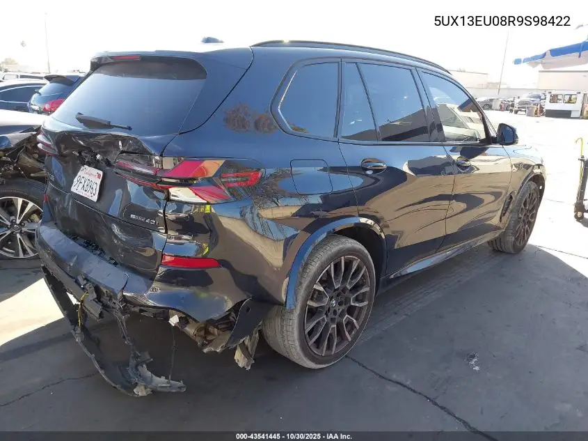 5UX13EU08R9S98422 2024 BMW X5 Sdrive40I