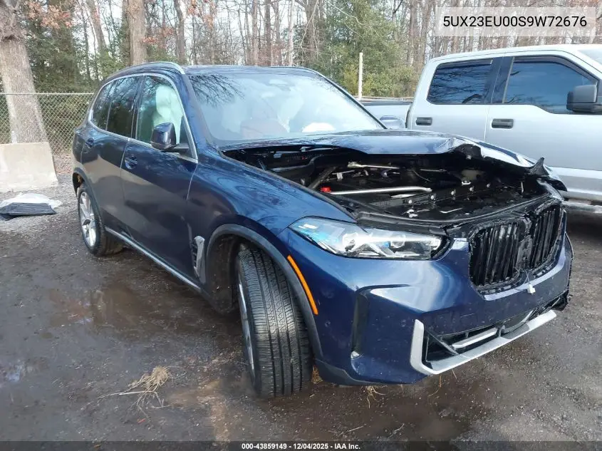 5UX23EU00S9W72676 2025 BMW X5 xDrive40I