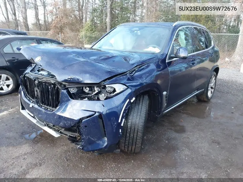 5UX23EU00S9W72676 2025 BMW X5 xDrive40I