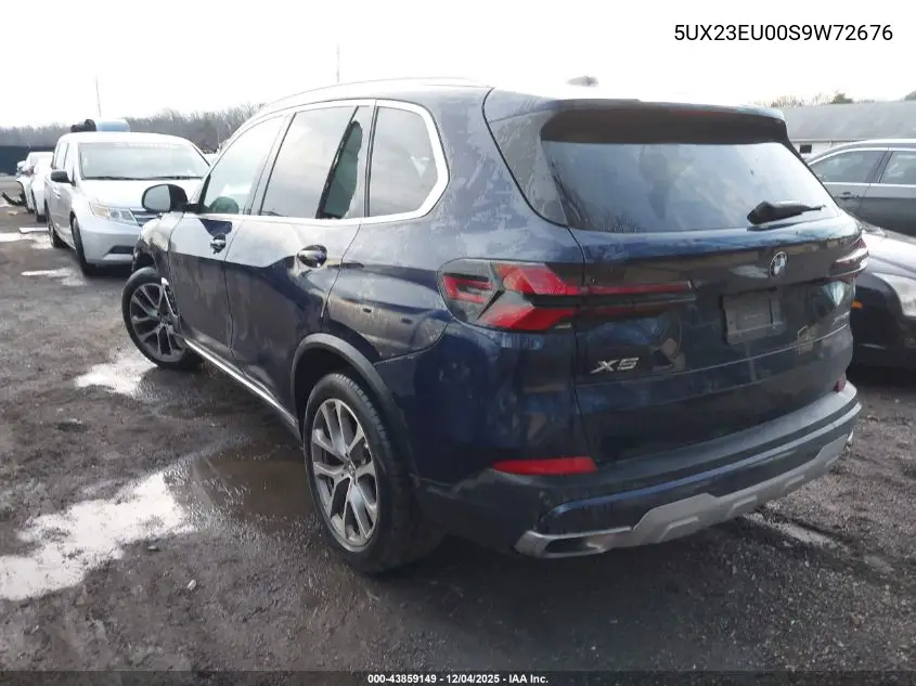 5UX23EU00S9W72676 2025 BMW X5 xDrive40I