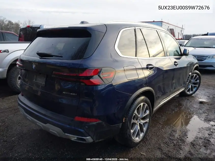 5UX23EU00S9W72676 2025 BMW X5 xDrive40I