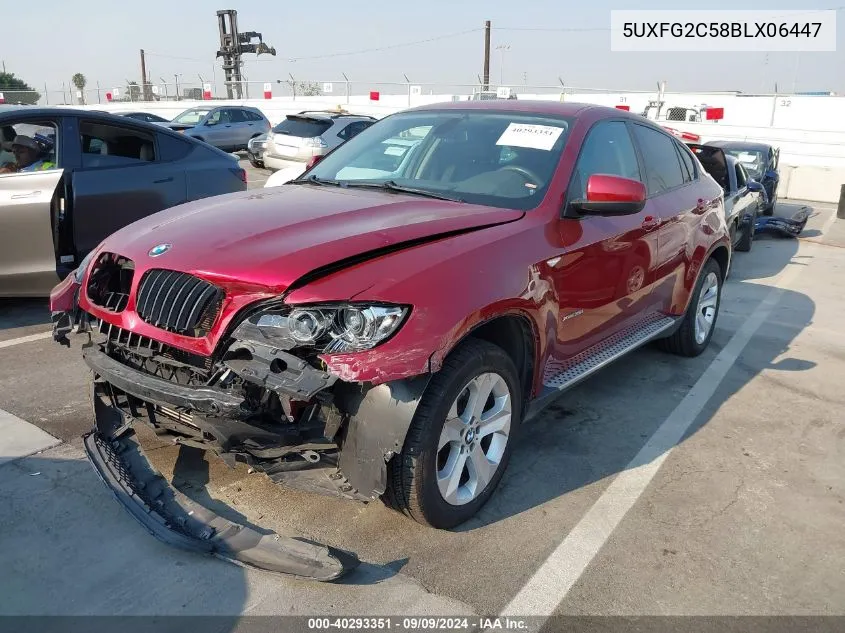 5UXFG2C58BLX06447 2011 BMW X6 xDrive35I