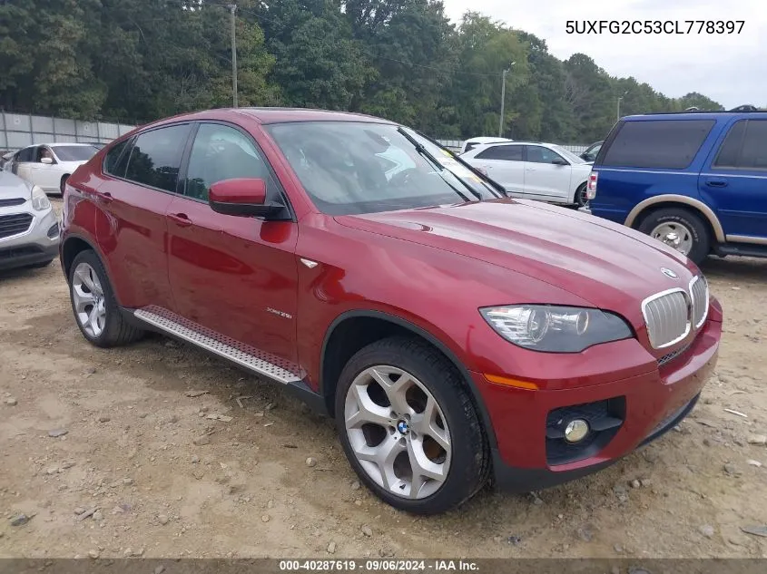 5UXFG2C53CL778397 2012 BMW X6 xDrive35I