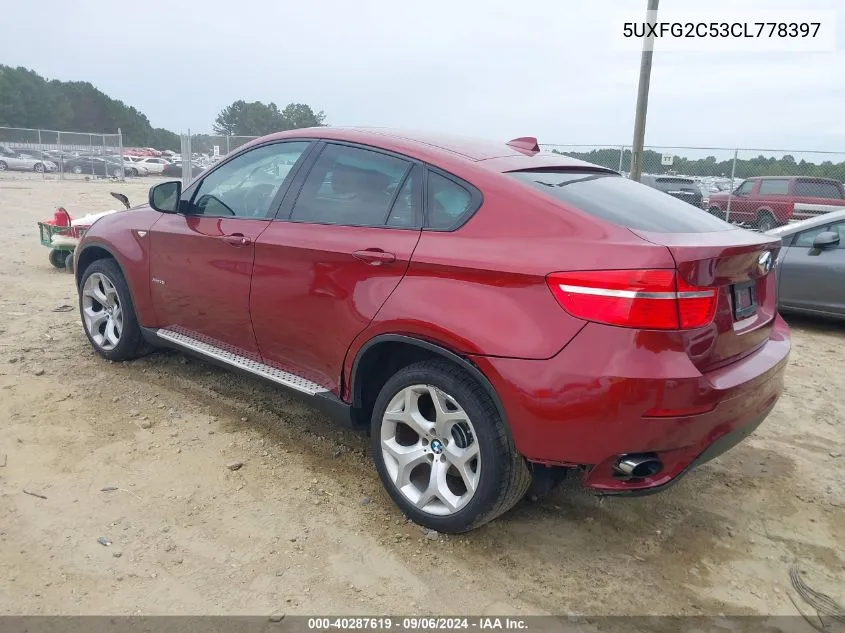 5UXFG2C53CL778397 2012 BMW X6 xDrive35I