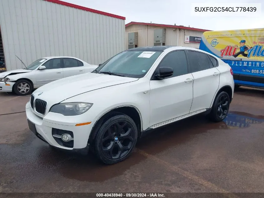 5UXFG2C54CL778439 2012 BMW X6 xDrive35I