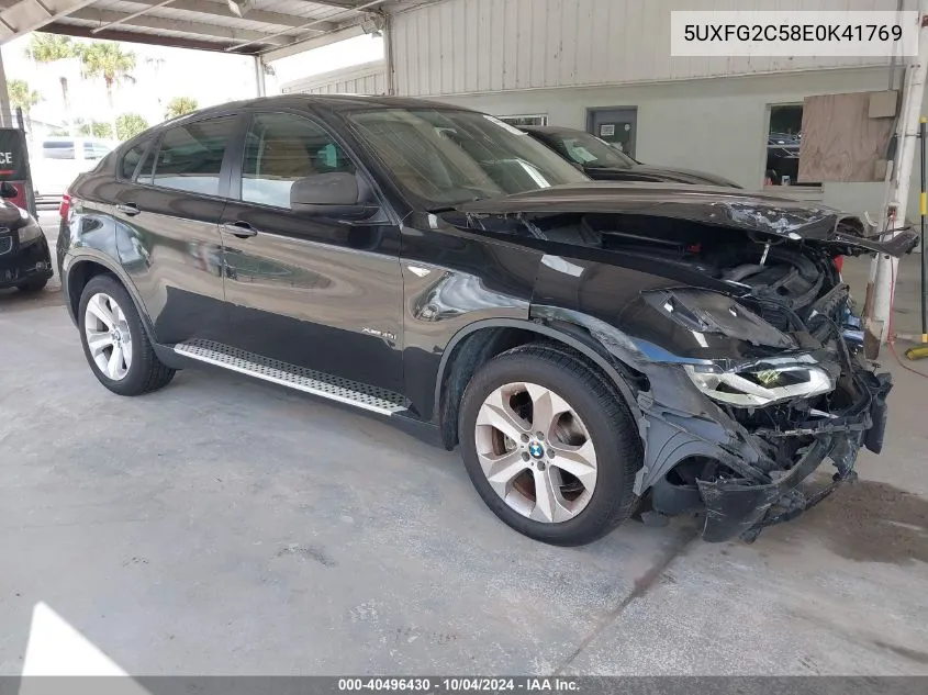 5UXFG2C58E0K41769 2014 BMW X6 xDrive35I