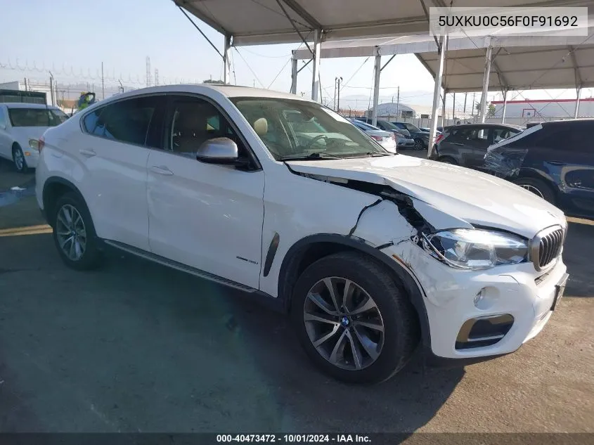 5UXKU0C56F0F91692 2015 BMW X6 Sdrive35I