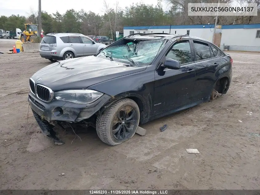 5UXKU2C56G0N84137 2016 BMW X6 xDrive35I