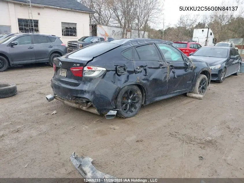 5UXKU2C56G0N84137 2016 BMW X6 xDrive35I