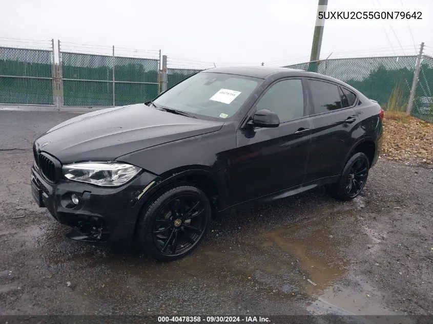 5UXKU2C55G0N79642 2016 BMW X6 xDrive35I