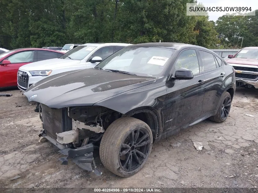 5UXKU6C55J0W38994 2018 BMW X6 xDrive50I