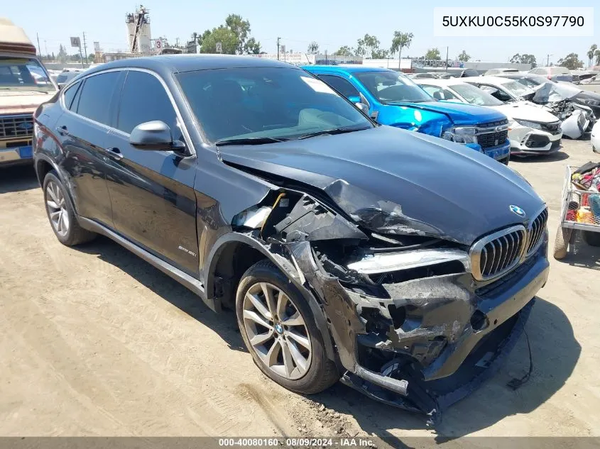 5UXKU0C55K0S97790 2019 BMW X6 Sdrive35I