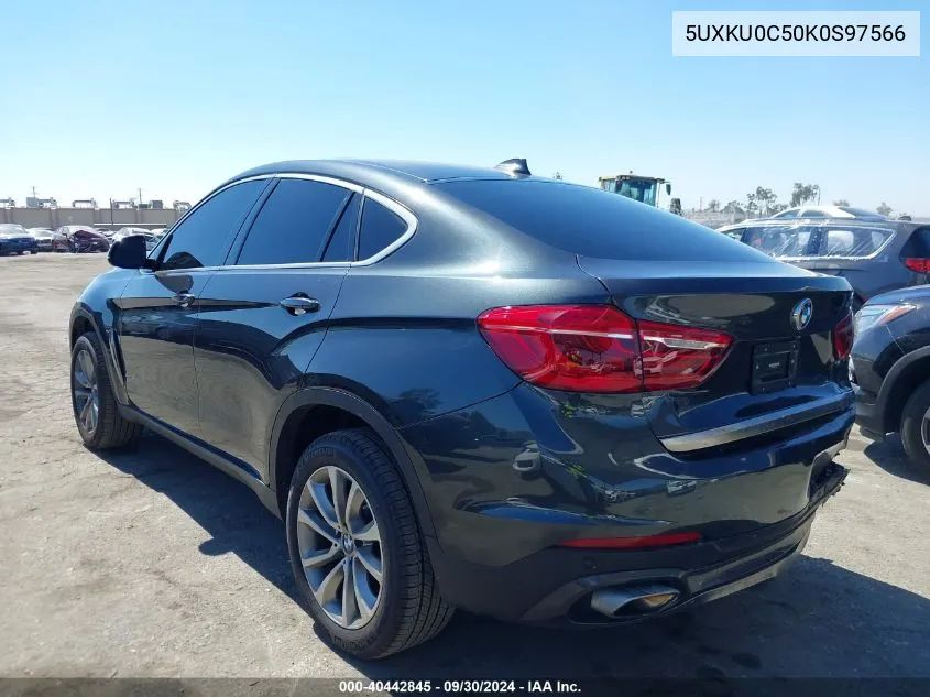 5UXKU0C50K0S97566 2019 BMW X6 Sdrive35I