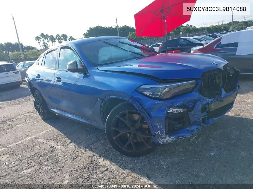 5UXCY8C03L9B14088 2020 BMW X6 M50I