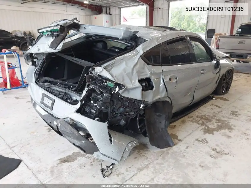 5UX33EX00R9T01236 2024 BMW X6 xDrive40I