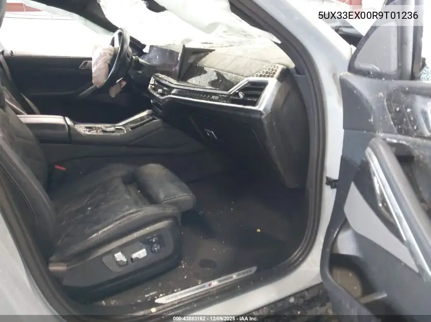 5UX33EX00R9T01236 2024 BMW X6 xDrive40I