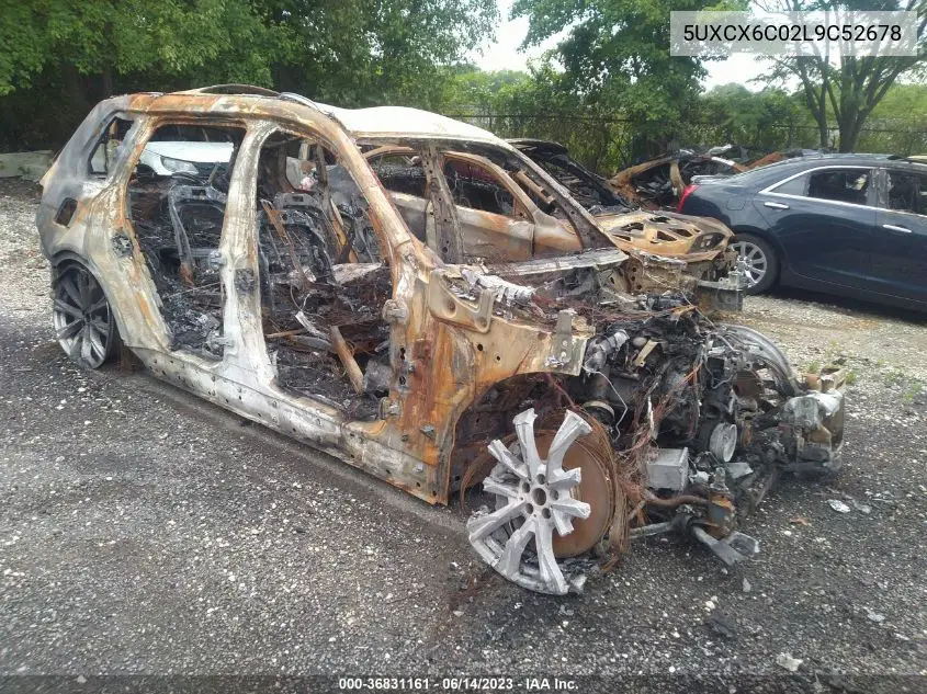 5UXCX6C02L9C52678 2020 BMW X7 M50I