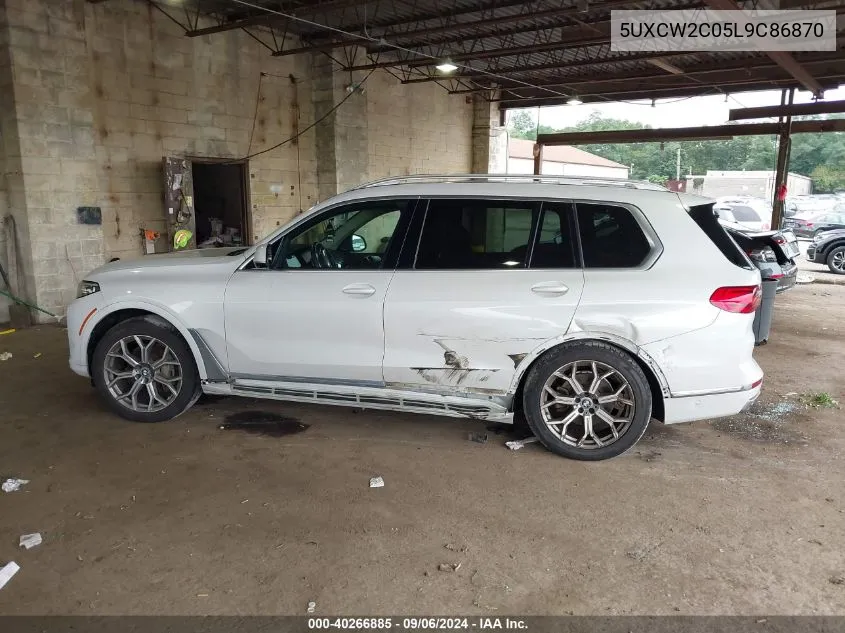 5UXCW2C05L9C86870 2020 BMW X7 xDrive40I