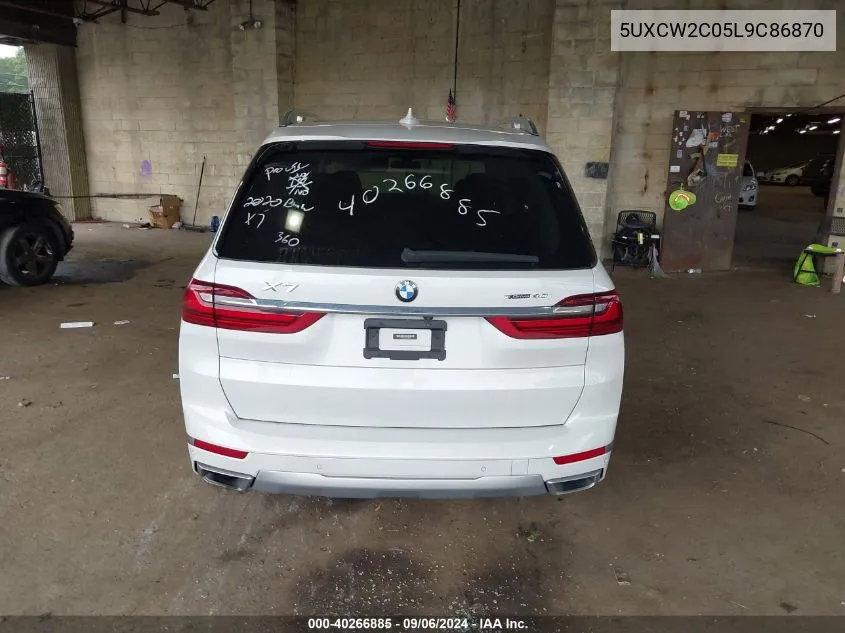 5UXCW2C05L9C86870 2020 BMW X7 xDrive40I