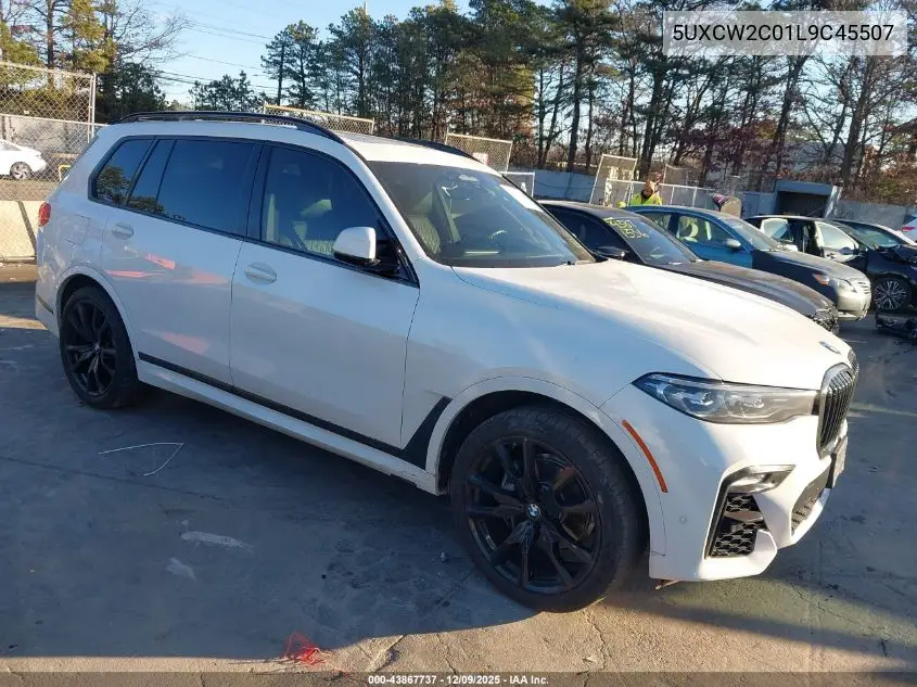5UXCW2C01L9C45507 2020 BMW X7 xDrive40I