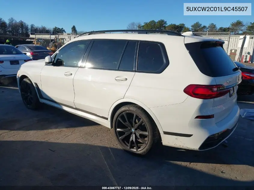5UXCW2C01L9C45507 2020 BMW X7 xDrive40I