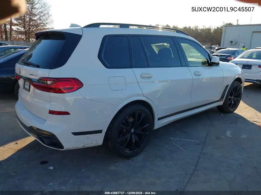 5UXCW2C01L9C45507 2020 BMW X7 xDrive40I