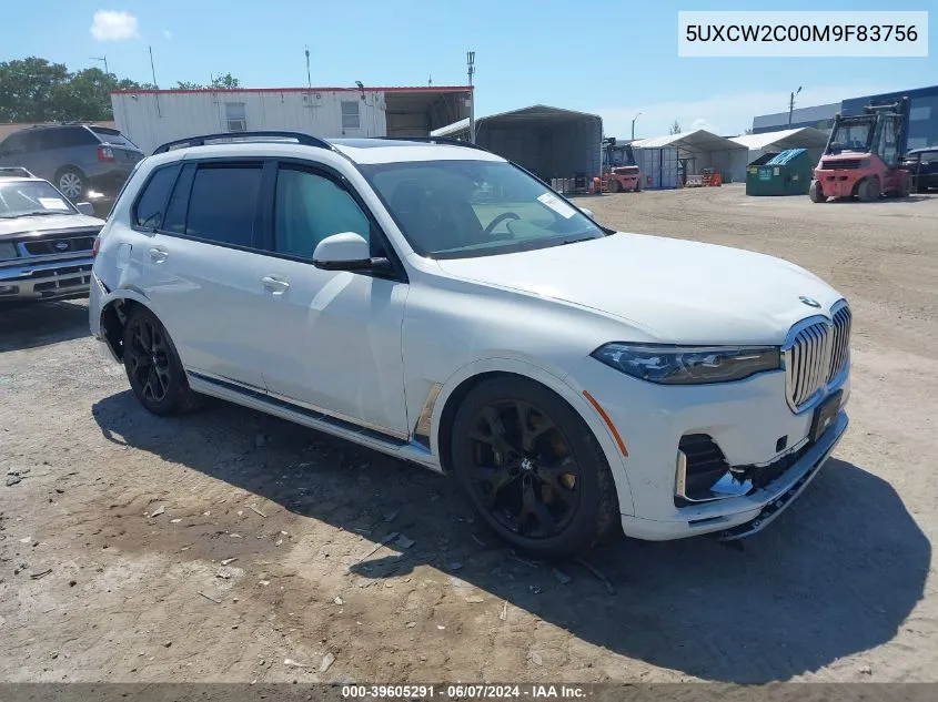 5UXCW2C00M9F83756 2021 BMW X7 xDrive40I