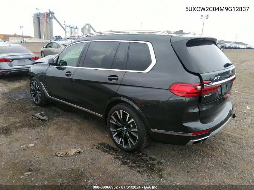 5UXCW2C04M9G12837 2021 BMW X7 xDrive40I