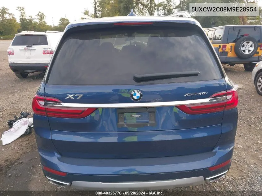 5UXCW2C08M9E28954 2021 BMW X7 xDrive40I