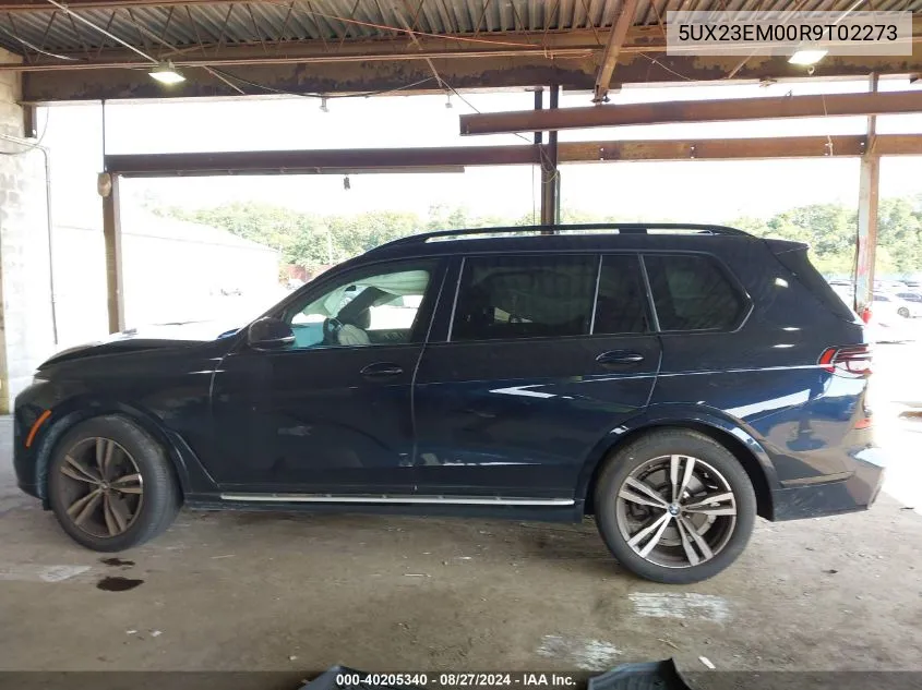 5UX23EM00R9T02273 2024 BMW X7 xDrive40I