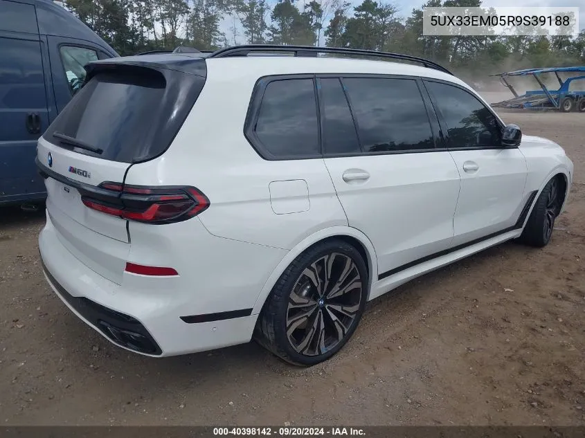 5UX33EM05R9S39188 2024 BMW X7 M60I