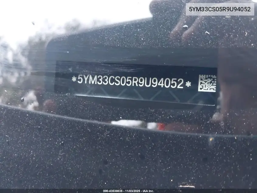 5YM33CS05R9U94052 2024 BMW Xm Label Red
