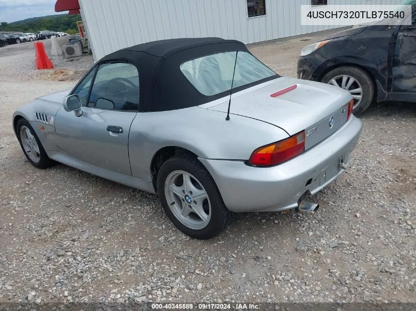 4USCH7320TLB75540 1996 BMW Z3 1.9