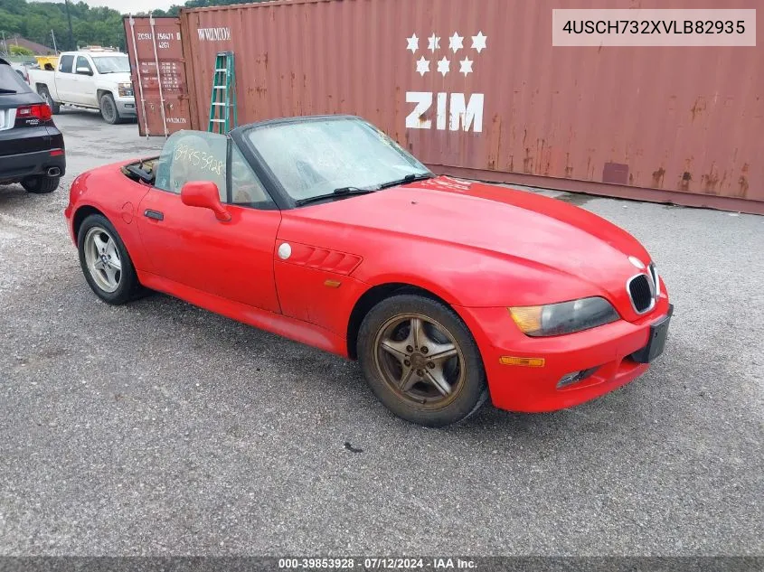 4USCH732XVLB82935 1997 BMW Z3 1.9L Roadster