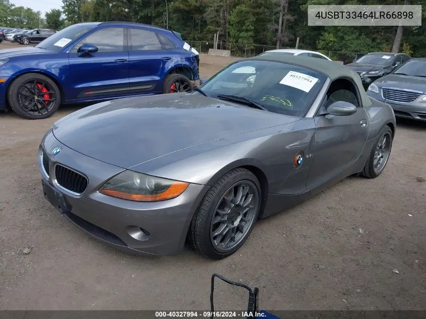 4USBT33464LR66898 2004 BMW Z4 2.5