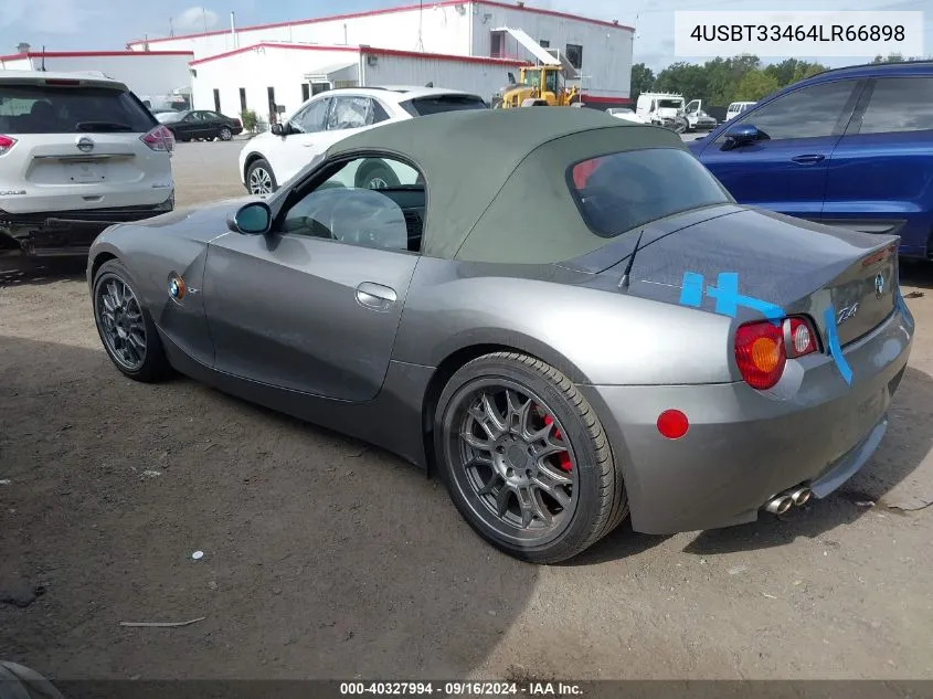 4USBT33464LR66898 2004 BMW Z4 2.5