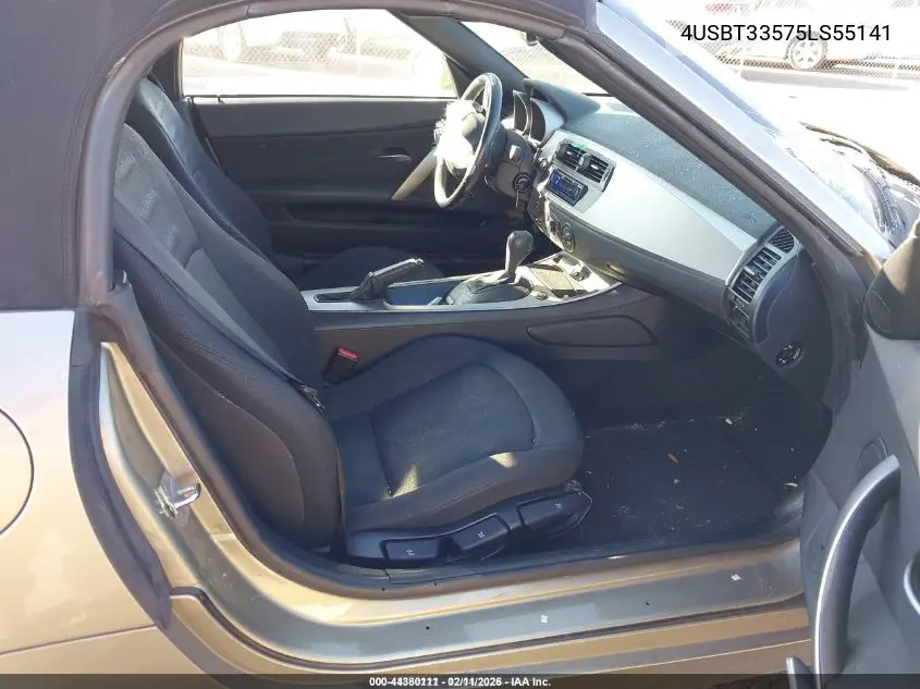 4USBT33575LS55141 2005 BMW Z4 2.5I