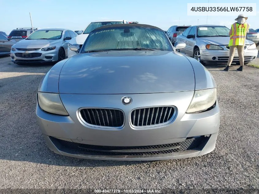 4USBU33566LW67758 2006 BMW Z4 3.0I