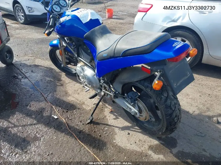 4MZKS11J3Y3302730 2000 Buell Cyclone M2