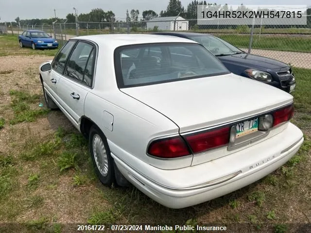 1G4HR52K2WH547815 1998 Buick Le Sabre Limited